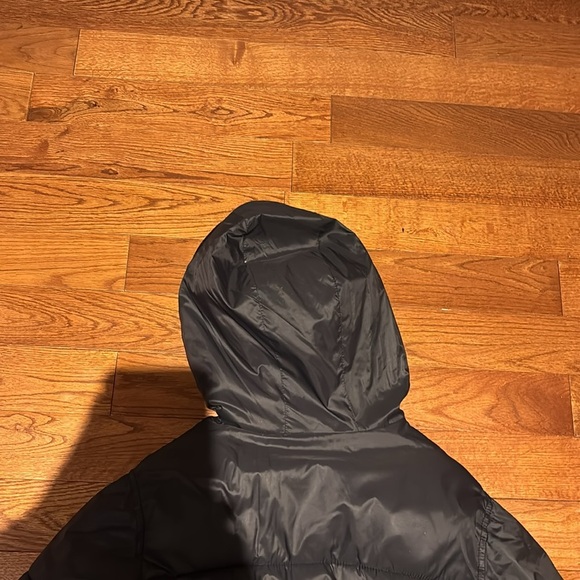 Old Navy Black puffer winter jacket Sz 14/16 boy - Picture 12 of 13